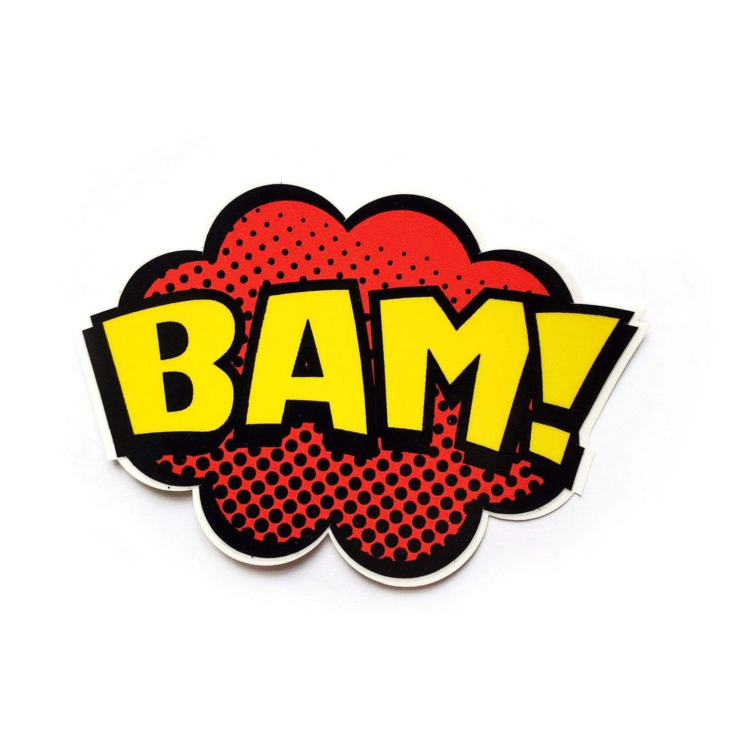 "BAM" Comic Book Sticker