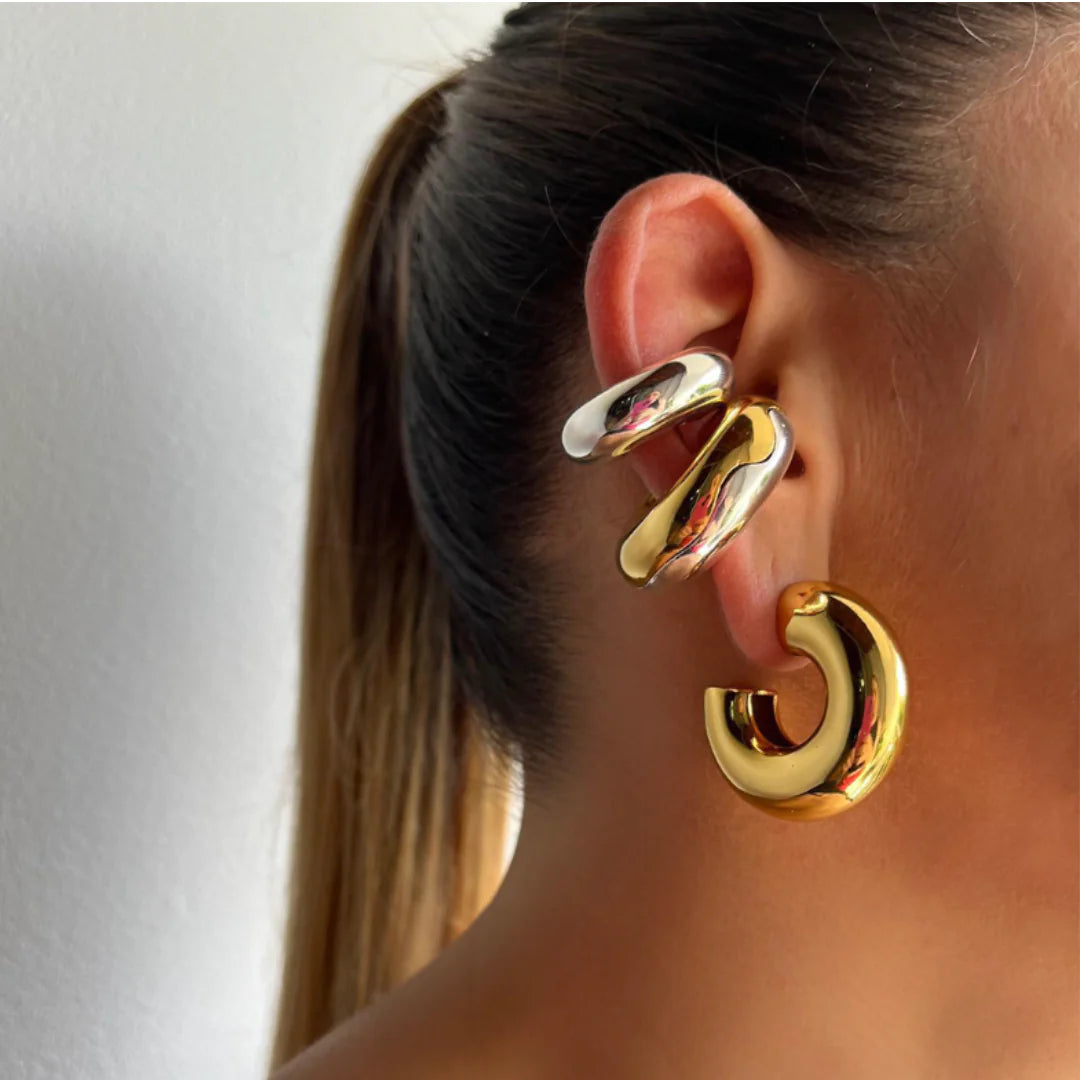 Friday Wish Box Bundle: Tamara Earrings + 2 Pairs Tamara Earcuffs